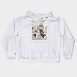 Beachy bench Kids Hoodie